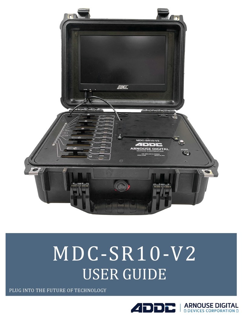 ADDC MDC-SR10-V2 User manual