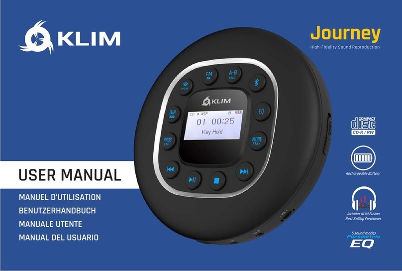 KLIM Journey user manual