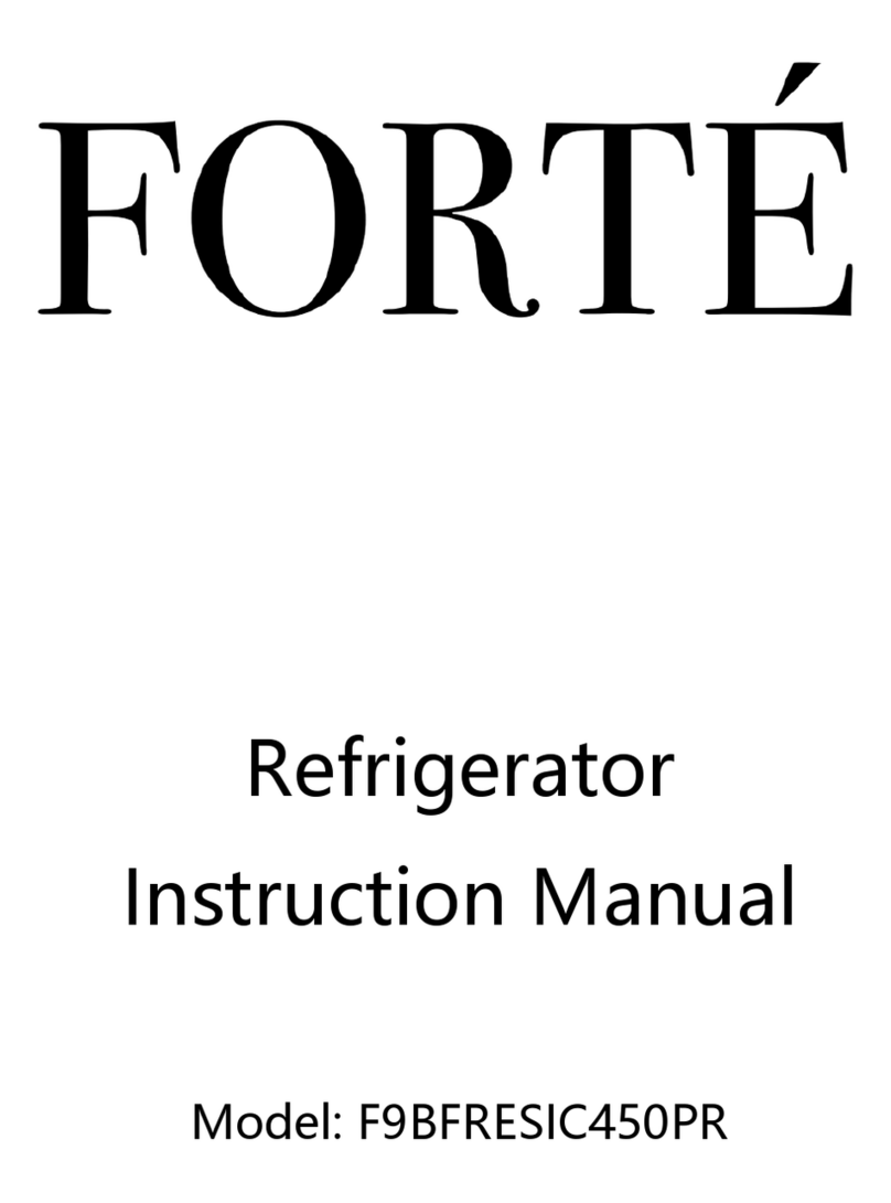 Forte F9BFRESIC450PR instruction manual
