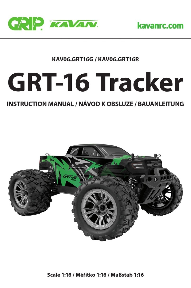 Kavan Grip GRT-16 Tracker instruction manual