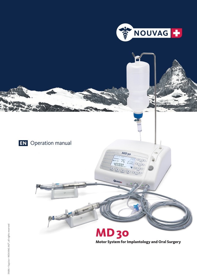 Nouvag MD 30 Operation manual