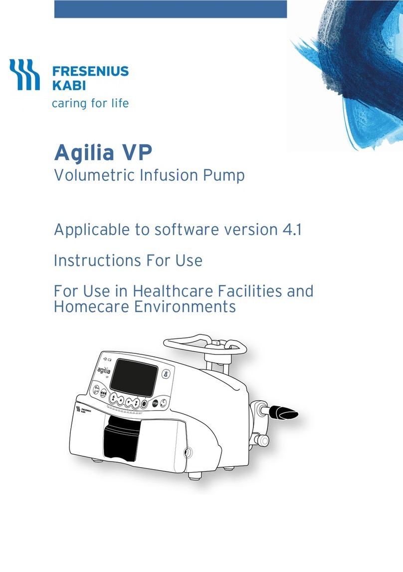 Fresenius Kabi Agilia VP Instructions for use