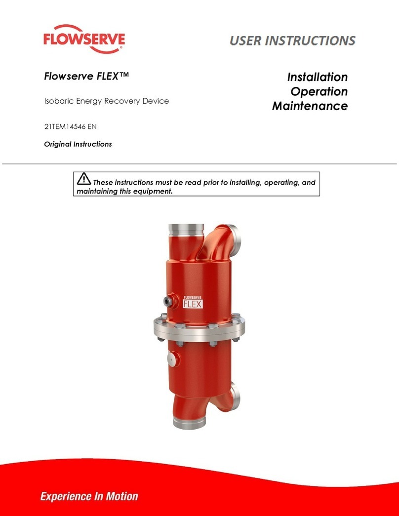 Flowserve FLEX 6300 User instruction