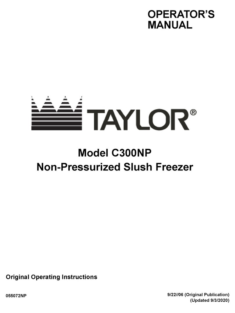 Taylor C300 NP User manual