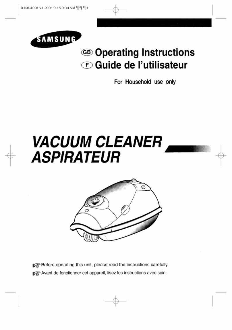 Samsung VAC9013BP User manual