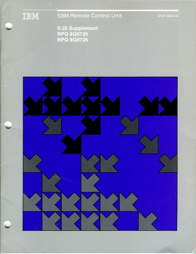 IBM 5394 User manual