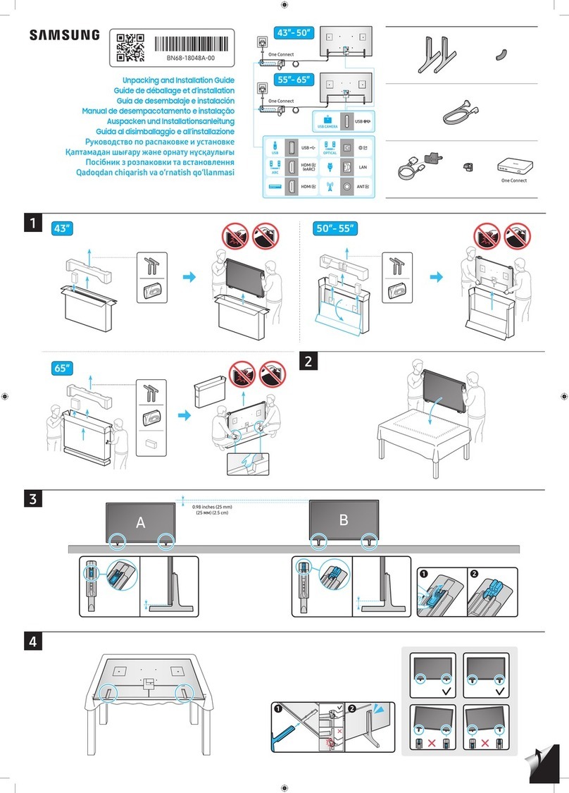 Samsung 43LS03D User manual