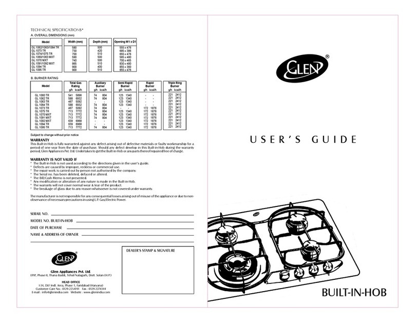 Glen GL 1060 user guide