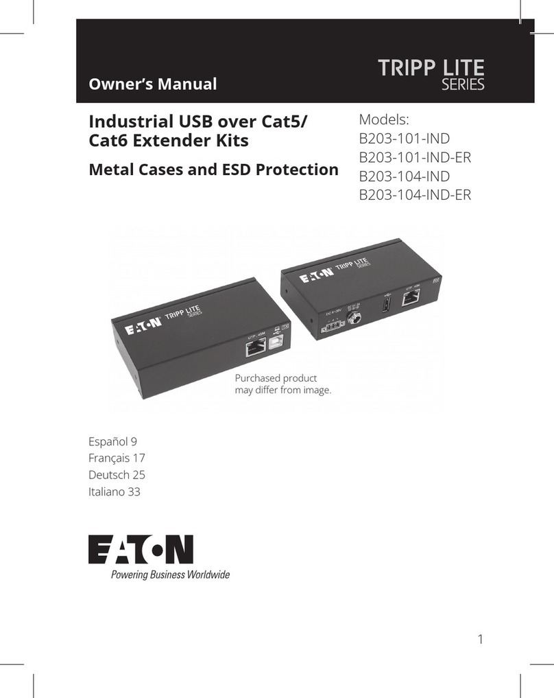 Eaton TRIPP LITE Series owner's manual