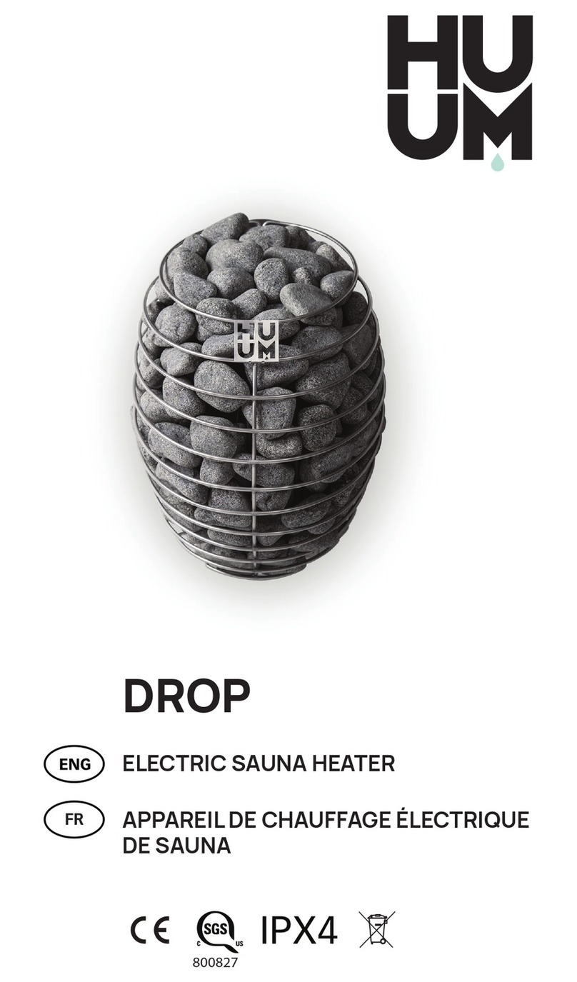 HUUM DROP Installation and operation manual