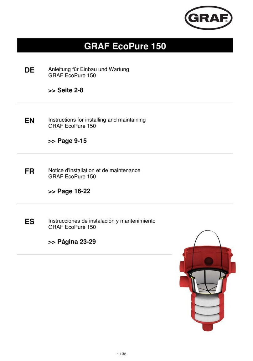 Graf EcoPure 150 Instruction Manual