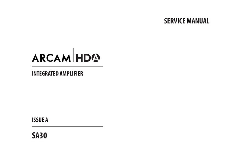 Arcam SA30 Service manual