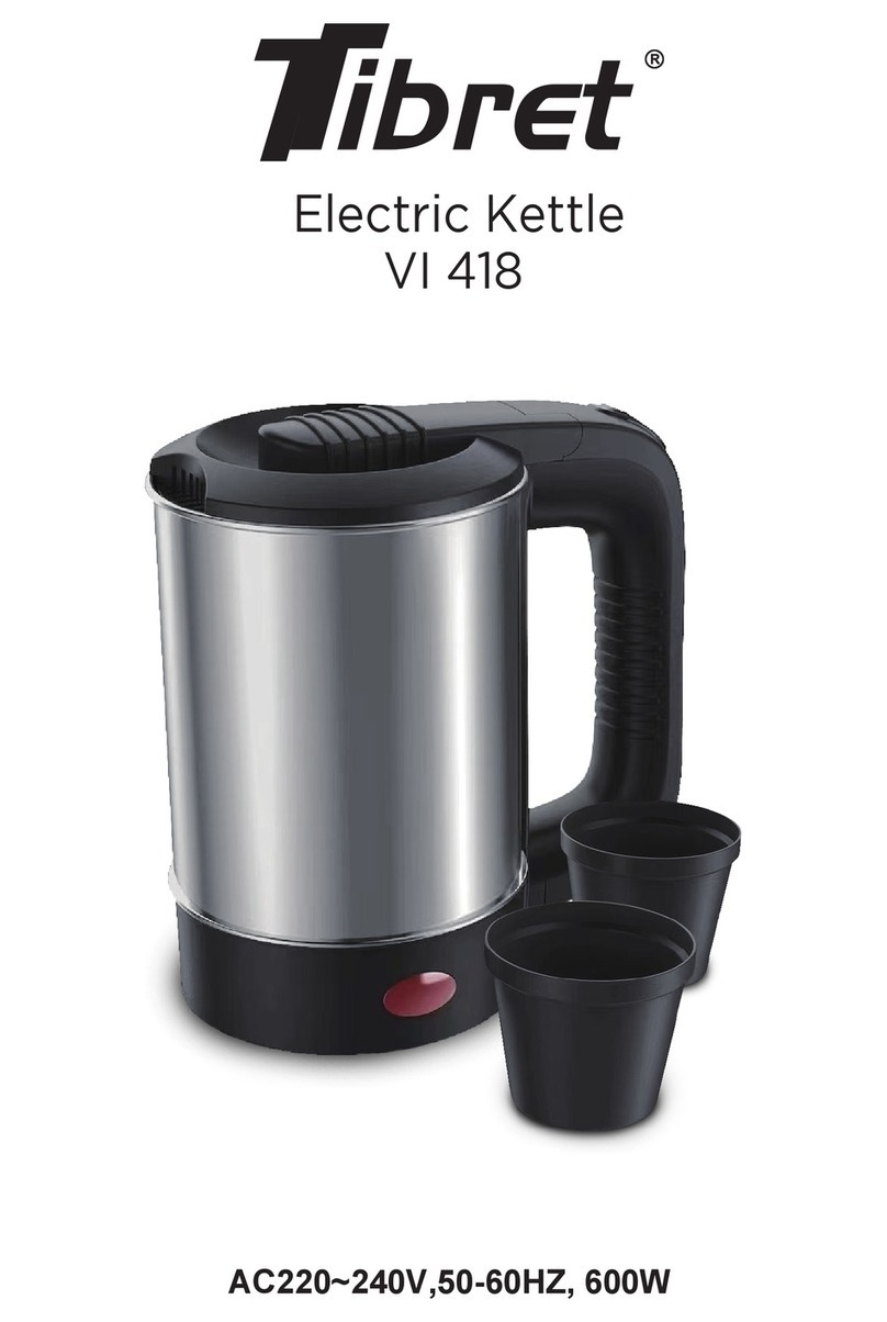Tibret VI 418 User manual