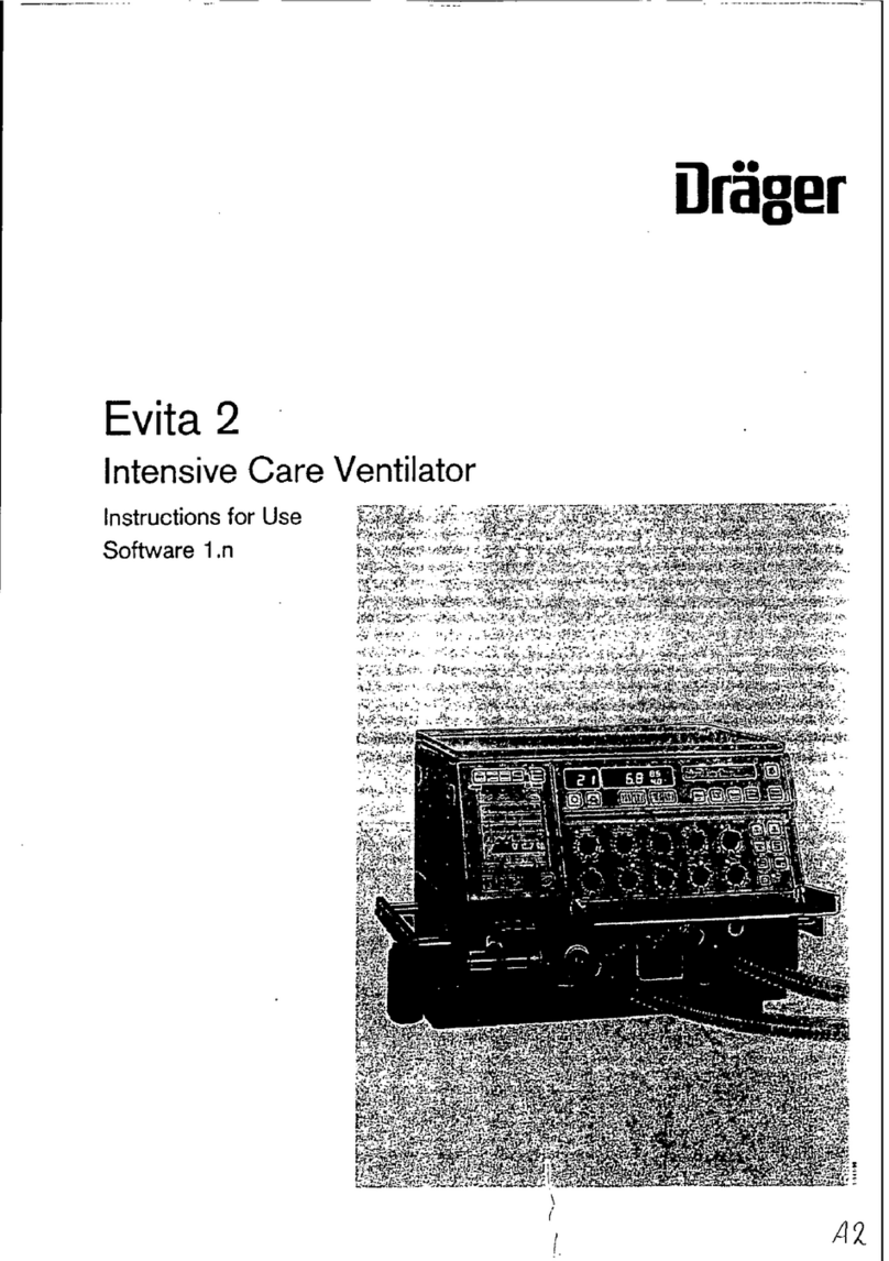 Dräger Evita 2 Instructions for use Dräger Evita 2 Instructions for use