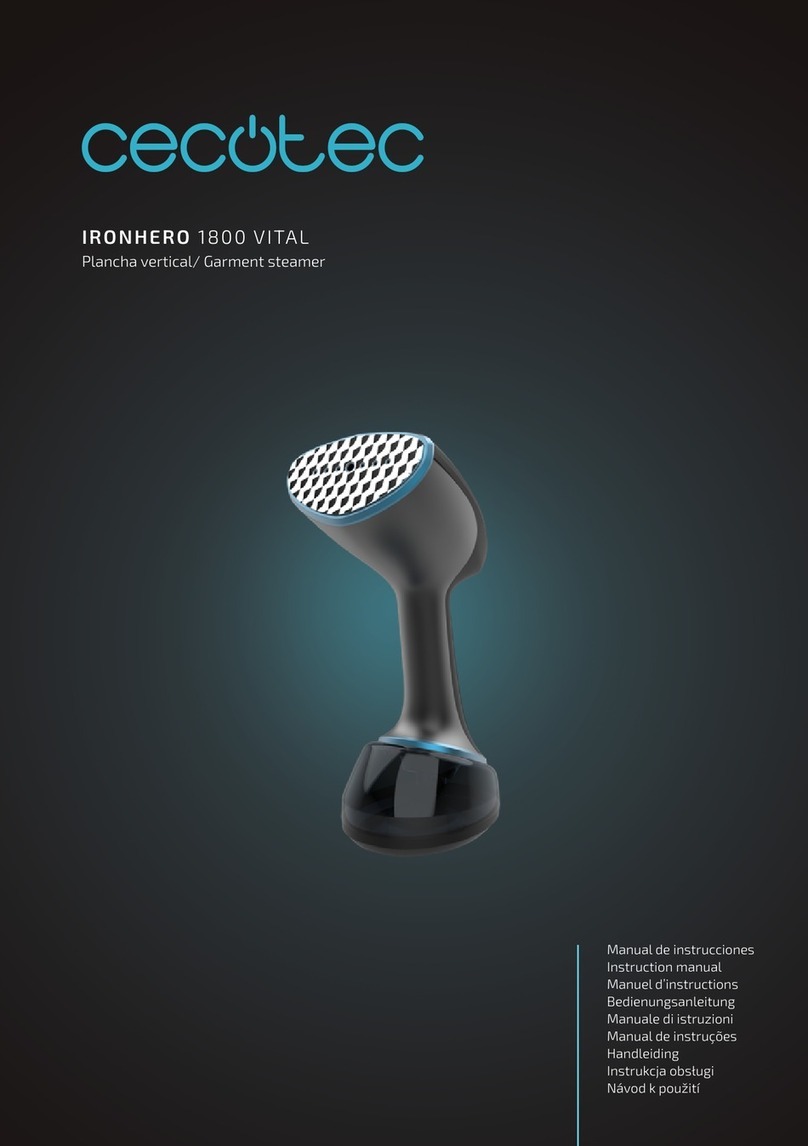 cecotec IronHero 1800 Vital instruction manual