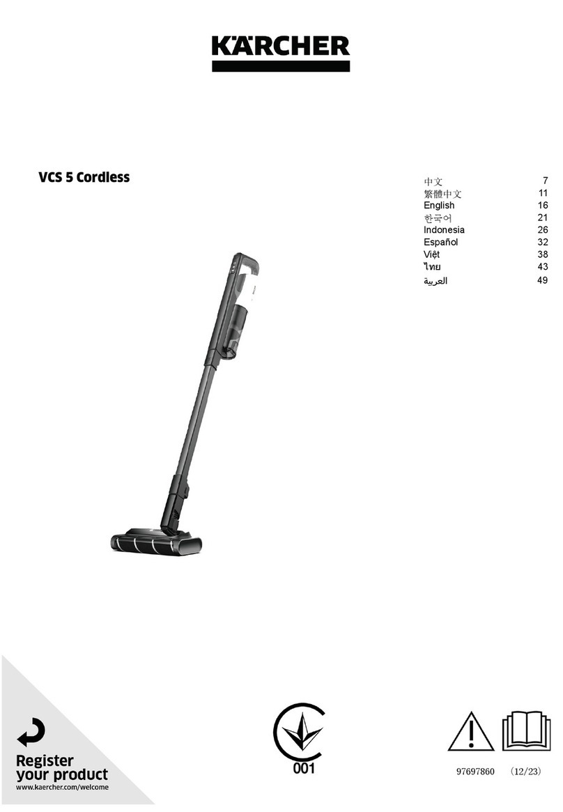 Kärcher VCS 5 Cordless instruction manual
