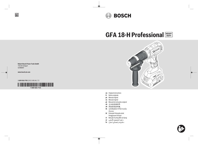 Bosch GFA18-H User manual