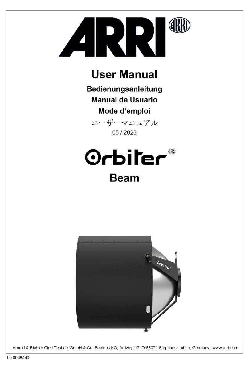 ARRI Orbiter User manual