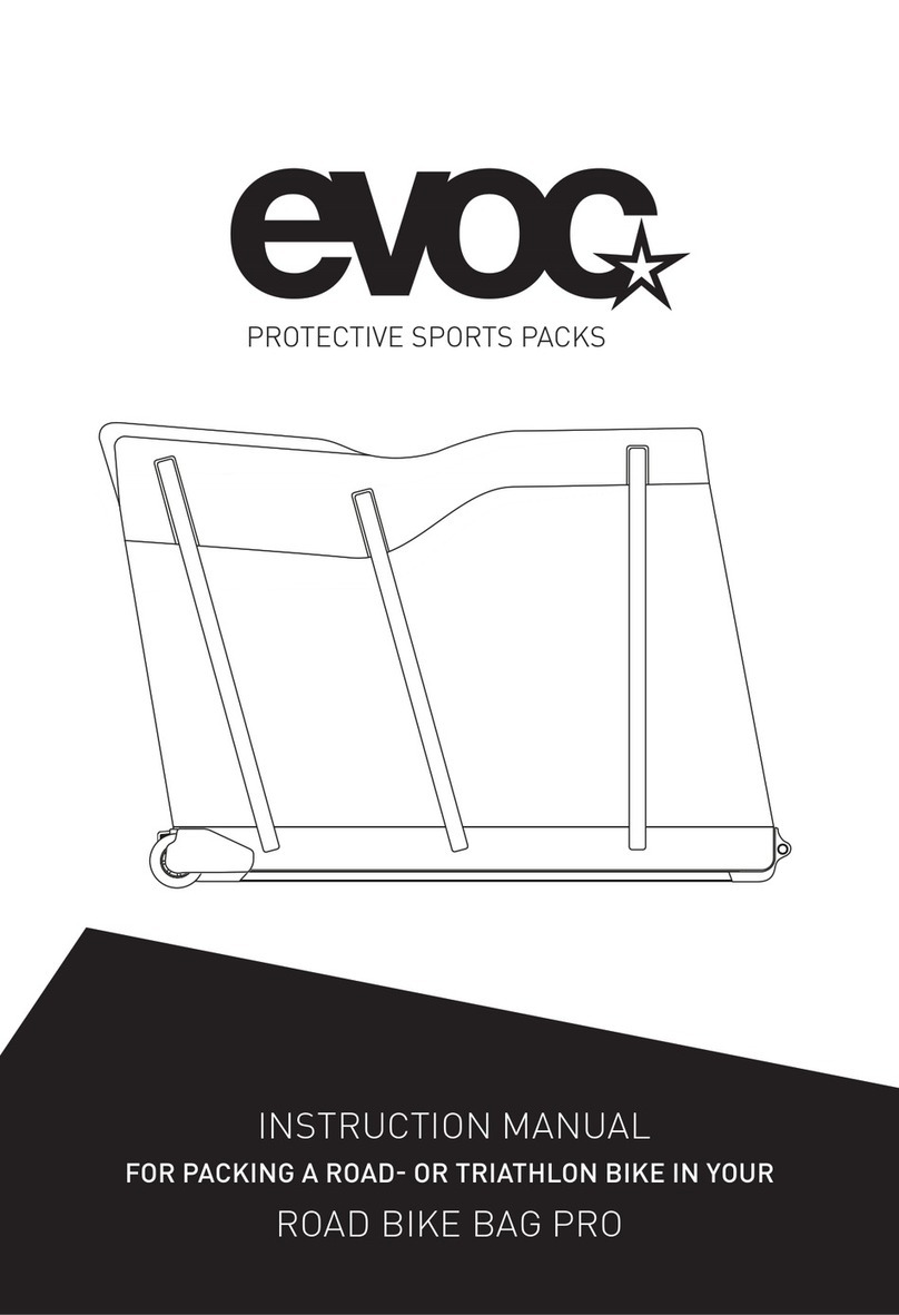 EVOC ROAD BIKE BAG PRO instruction manual