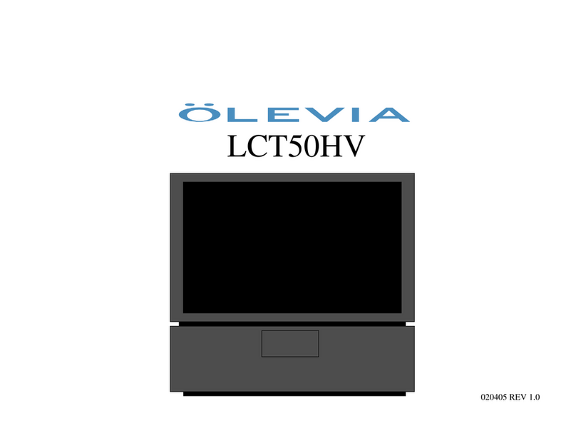 Olevia LCT50HV User manual