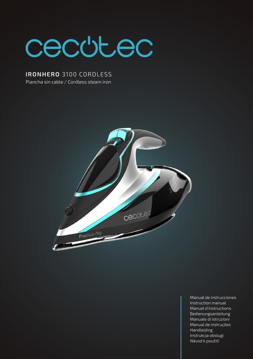 cecotec IronHero 3100 Cordless User manual