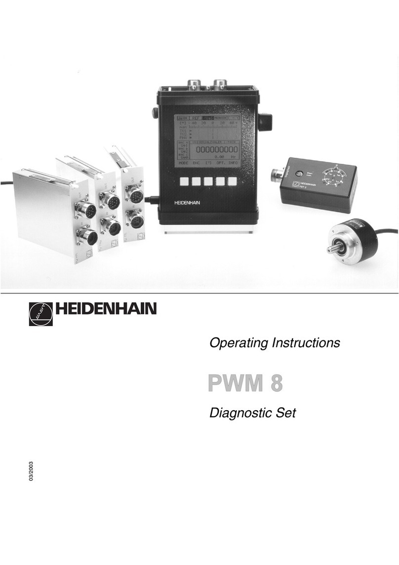 HEIDENHAIN PWM 8 operating instructions