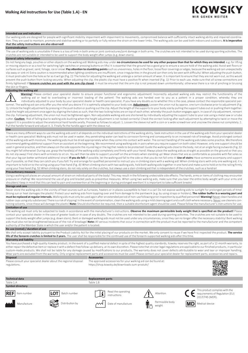 KOWSKY 22 User manual