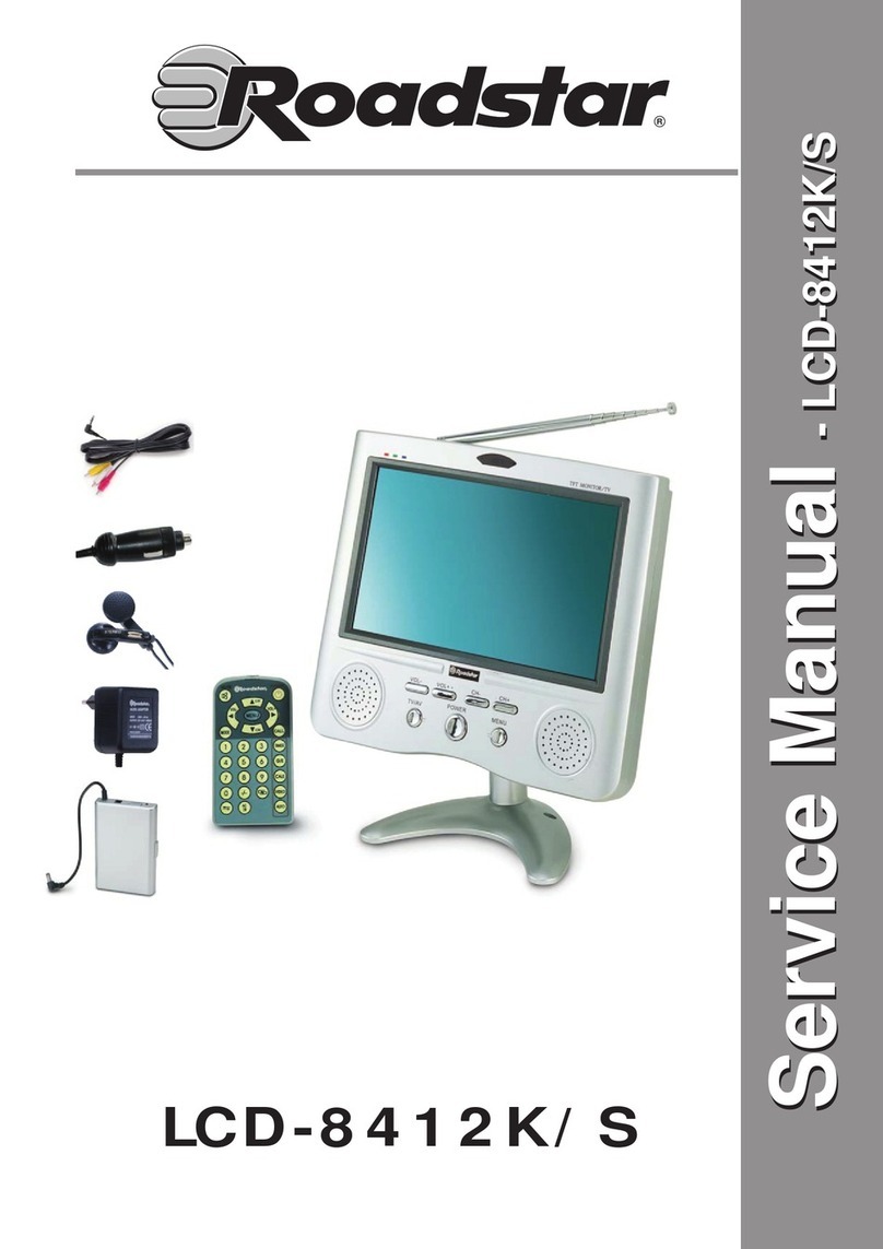 Roadstar LCD-8412K Service manual