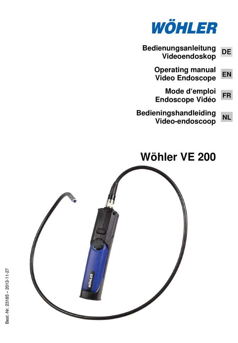 Wohler VE 200 operating instructions