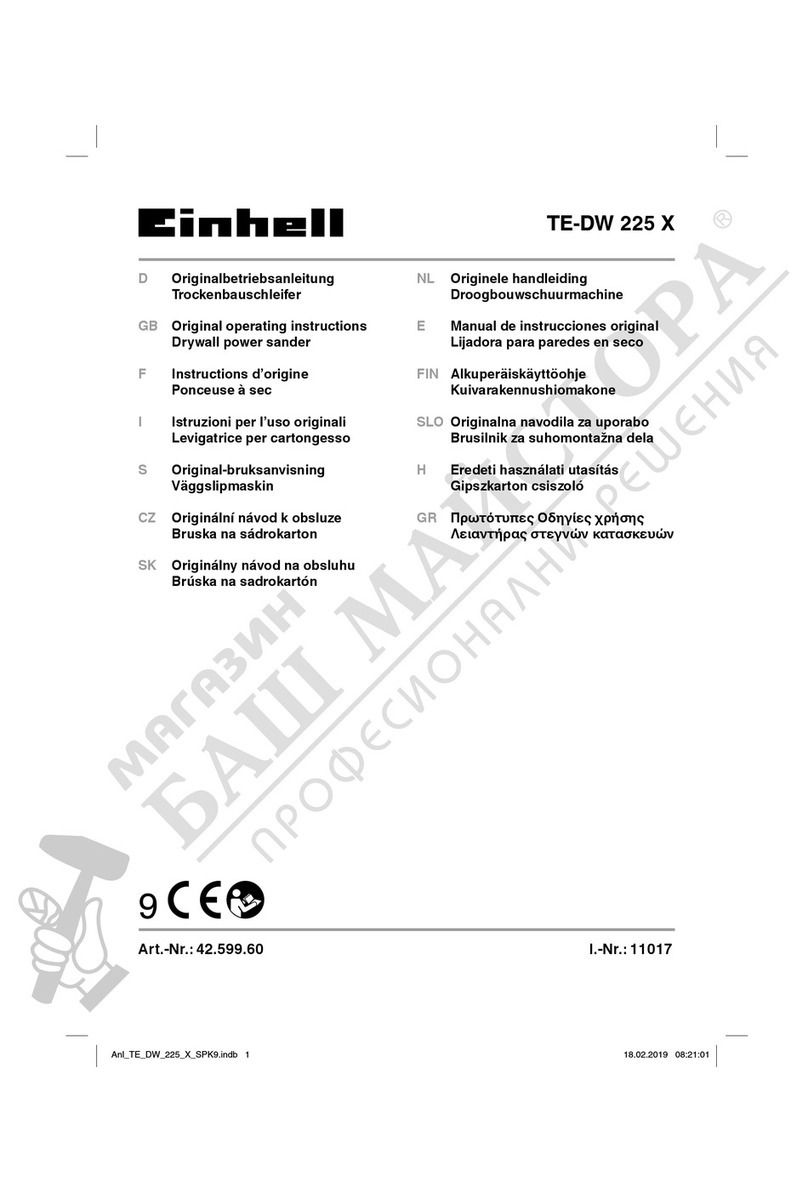 EINHELL TE-DW 225 X User manual