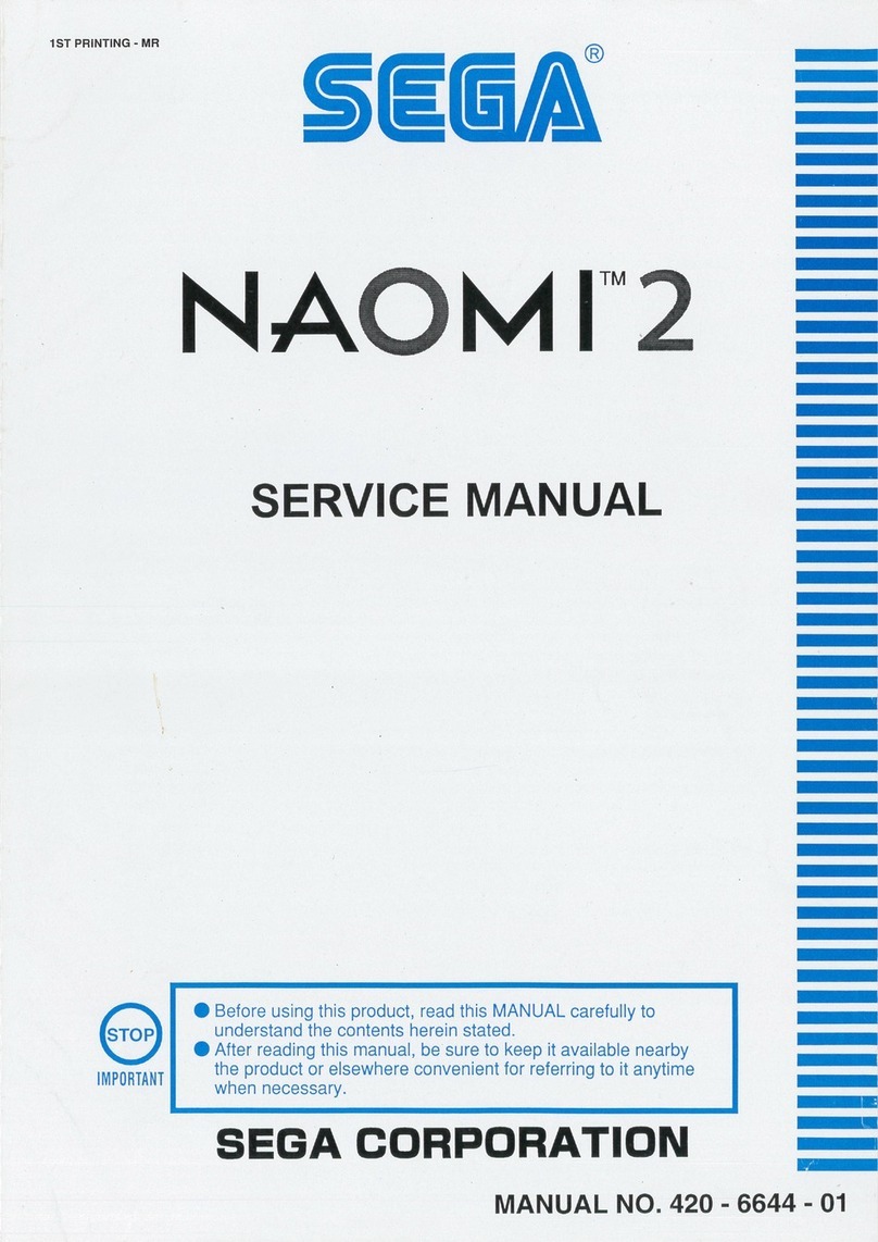 Sega NAOMI 2 User manual