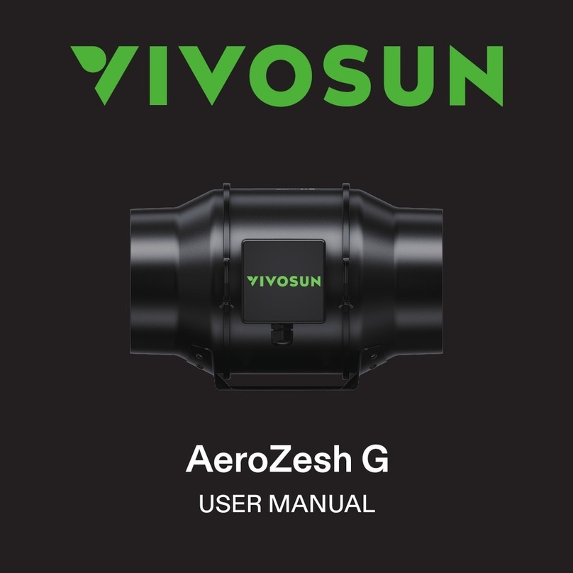 Vivosun AeroZesh G4 user manual Vivosun AeroZesh G4 user manual
