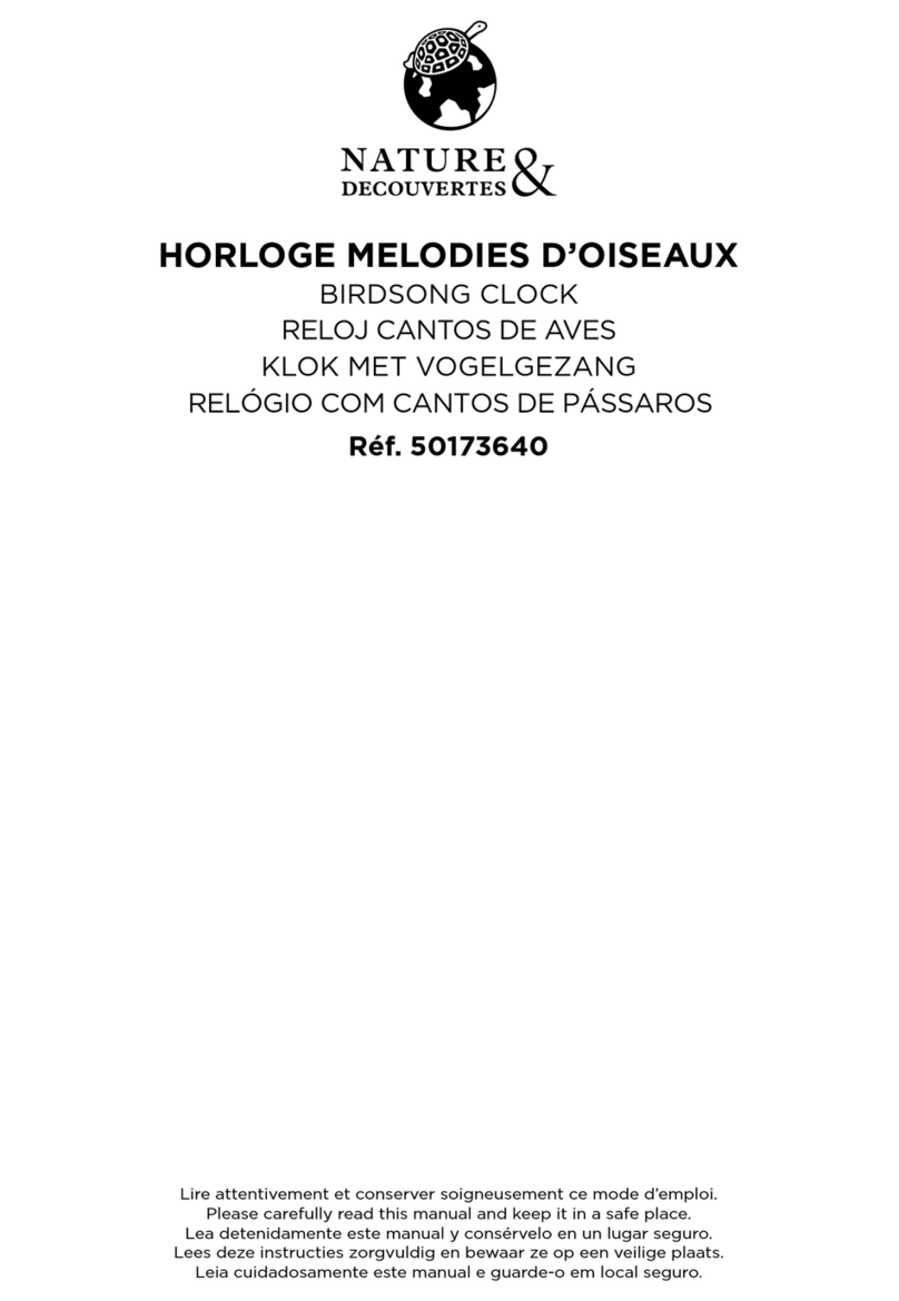 NATURE & DECOUVERTES 50173640 manual NATURE & DECOUVERTES 50173640 manual