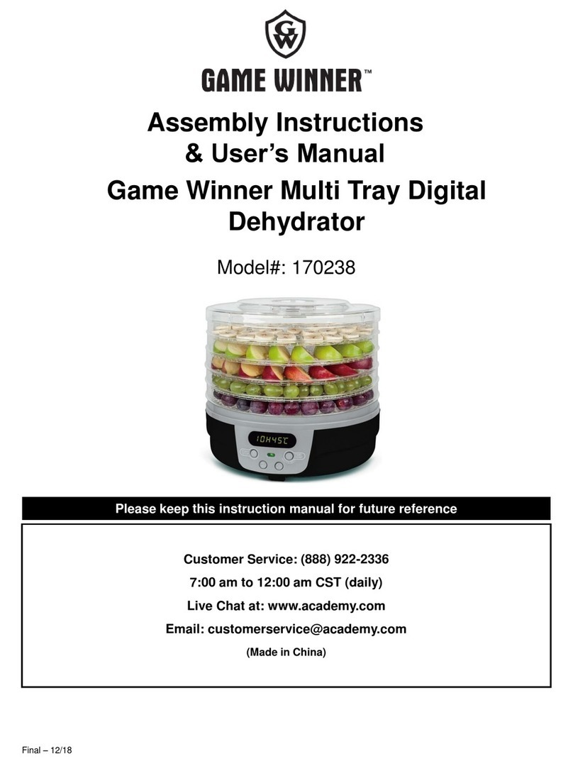 Game Winner 170238 Owner's manual