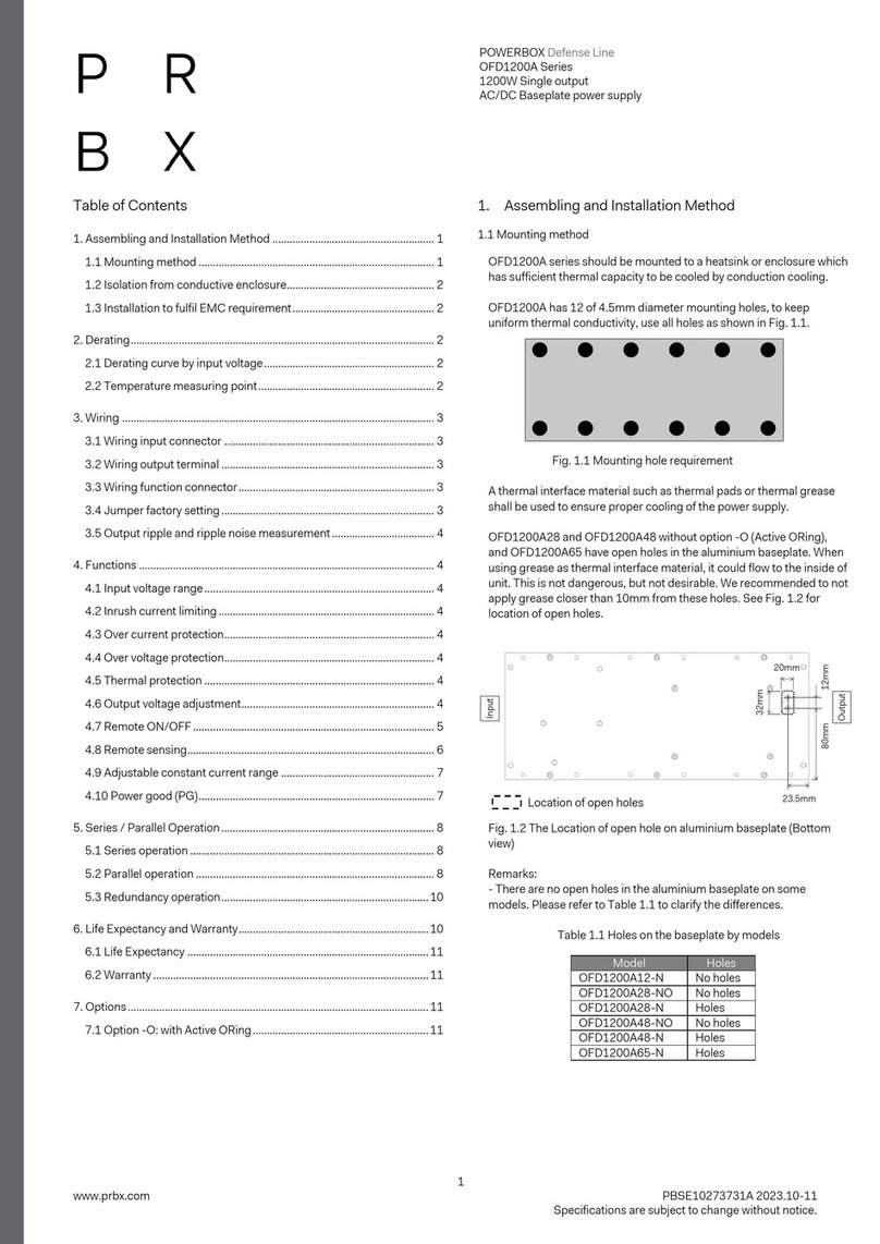 PowerBox Defense Series manual