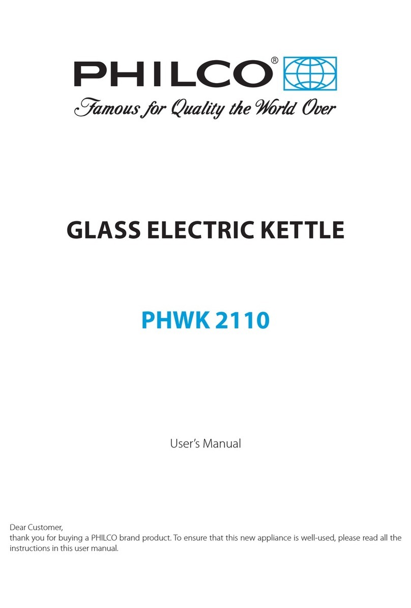 Philco PHWK 2110 user manual