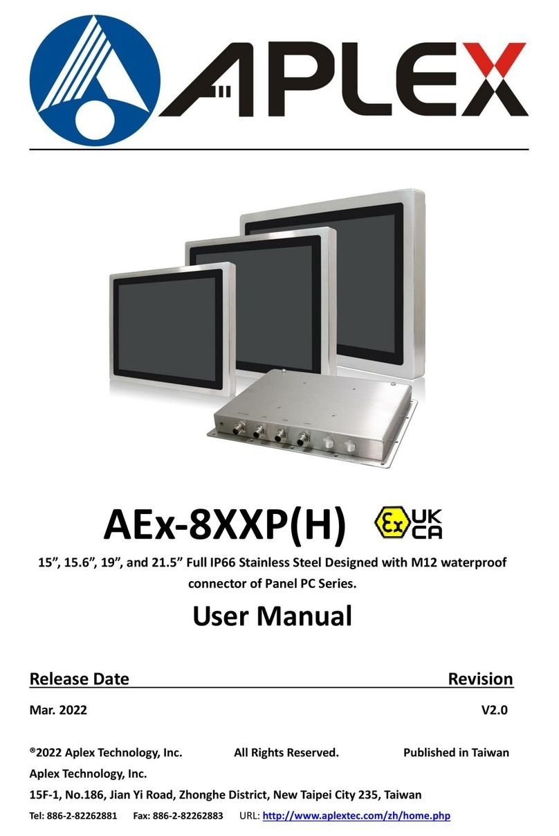ALPEX AEx-8 P Series user manual