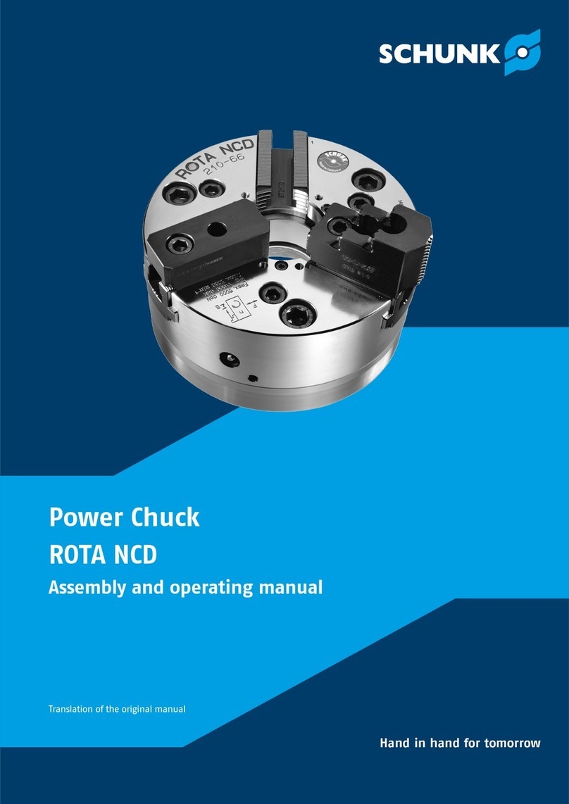 SCHUNK ROTA NCD User instructions