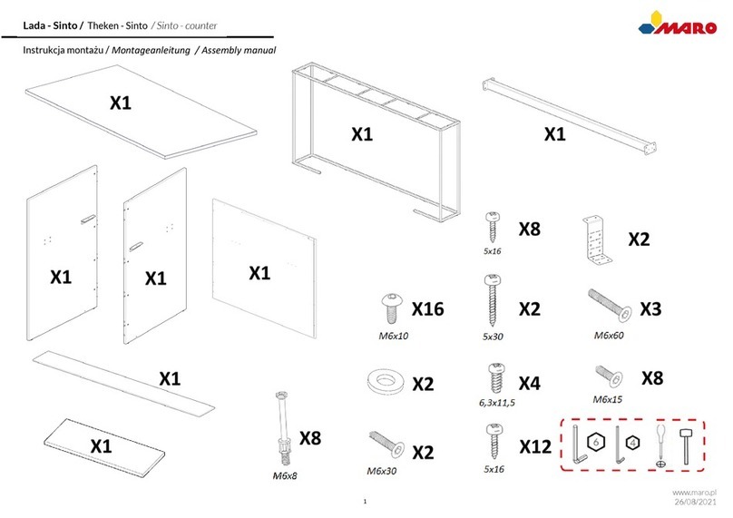 Maro Sinto Assembly manual