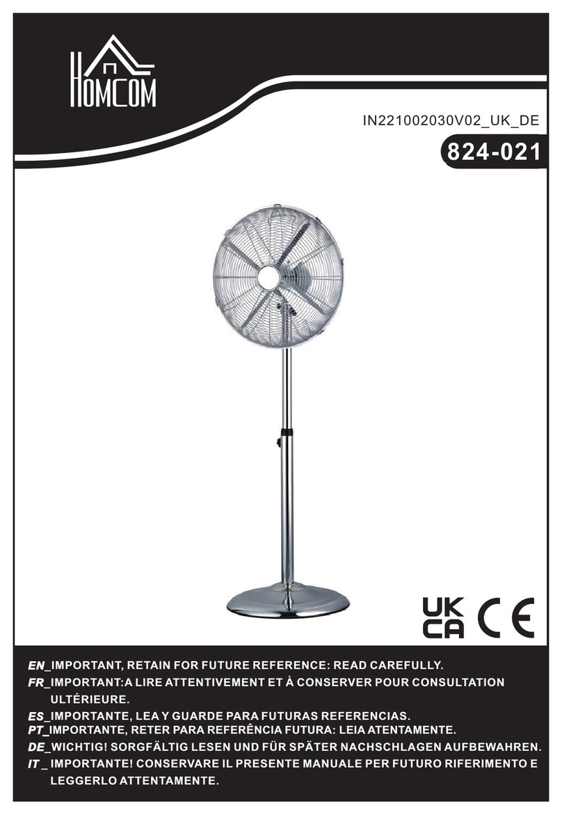 HOMCOM 824-021 User manual