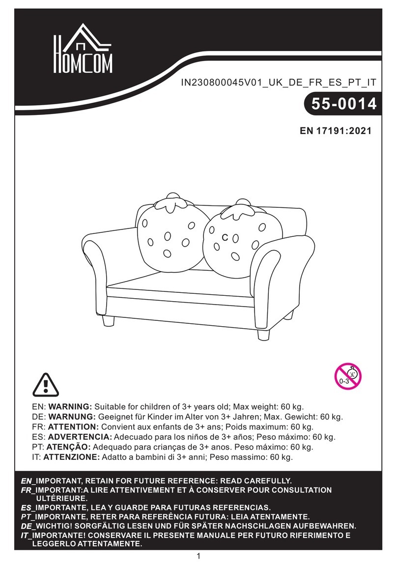 HOMCOM 55-0014 User manual HOMCOM 55-0014 User manual