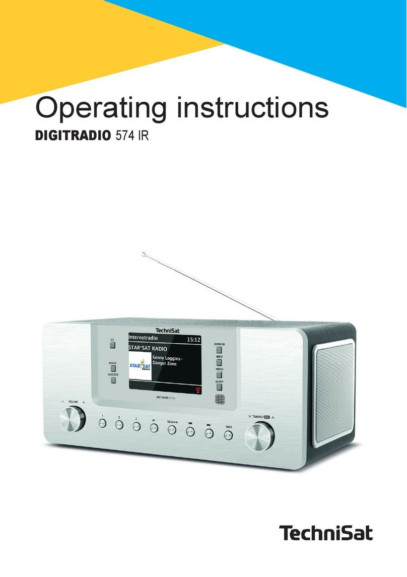 TechniSat DIGITRADIO 574 IR operating instructions