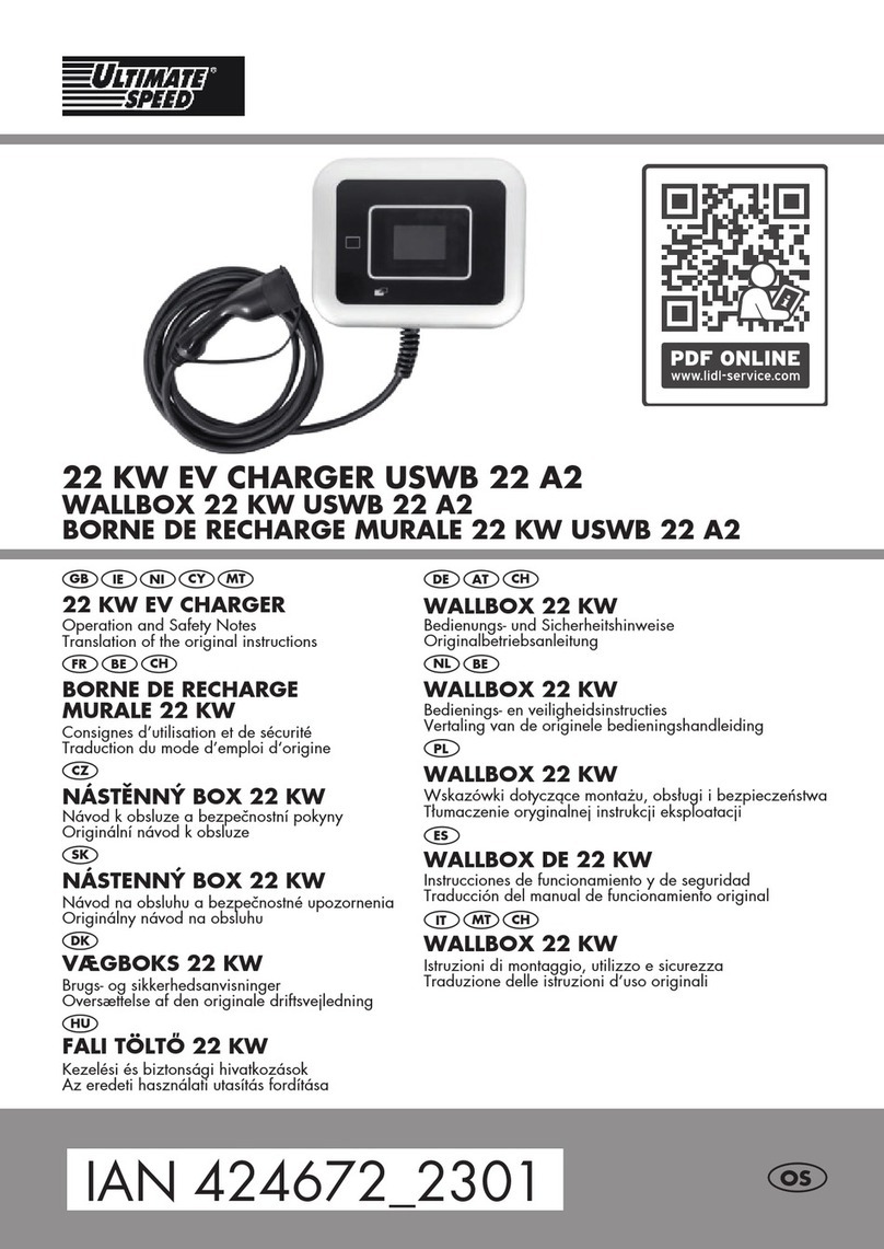 ULTIMATE SPEED USWB 22 A2 User manual