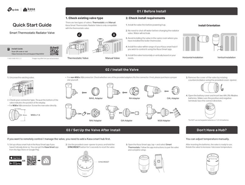 TP-Link kasa smart KE100 User manual TP-Link kasa smart KE100 User manual