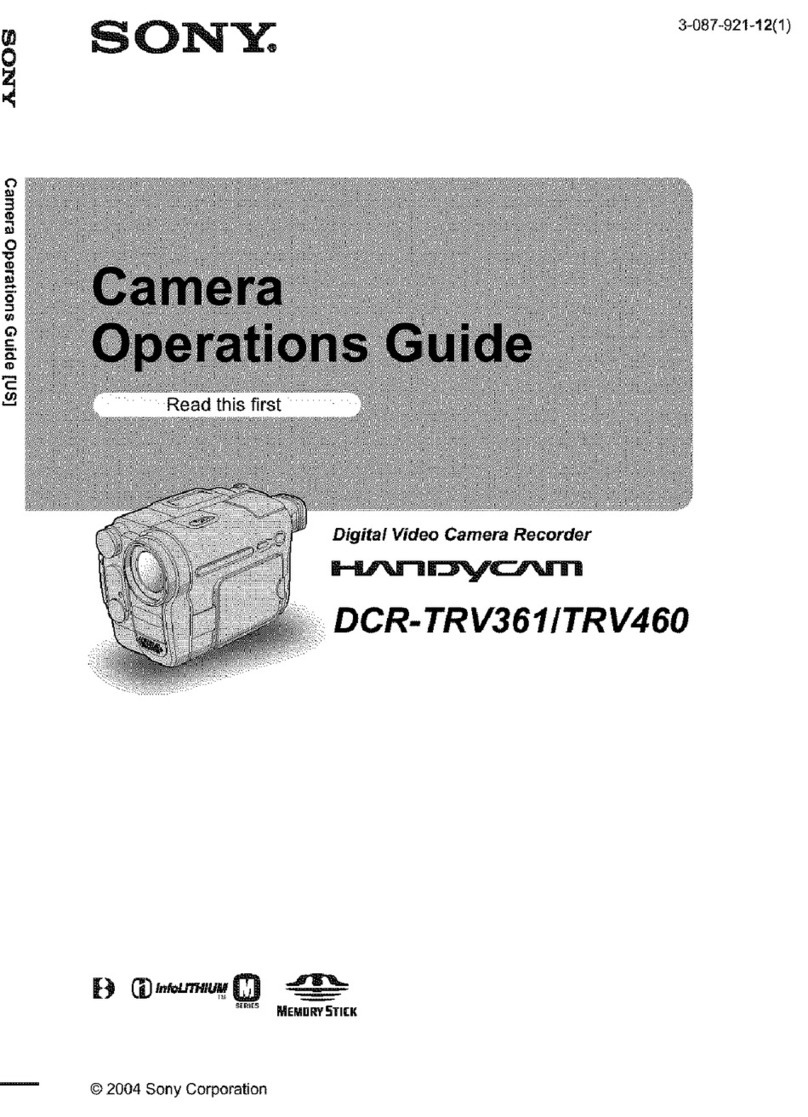 Sony Handycam DCR-TRV361 User manual