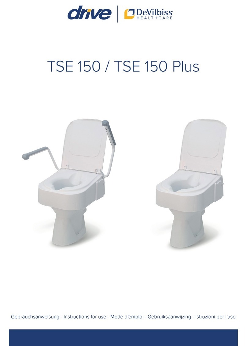 Drive DeVilbiss Healthcare TSE 150 Instructions for use