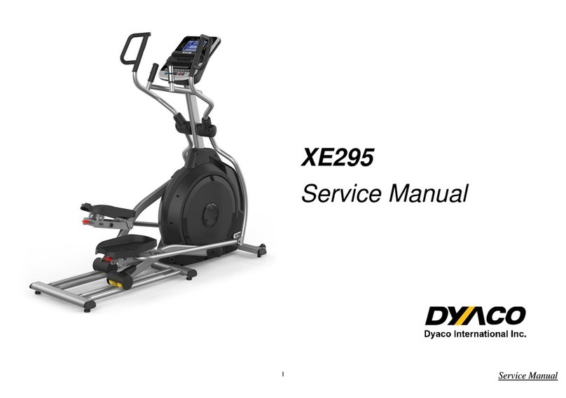 Dyaco XE295 User manual