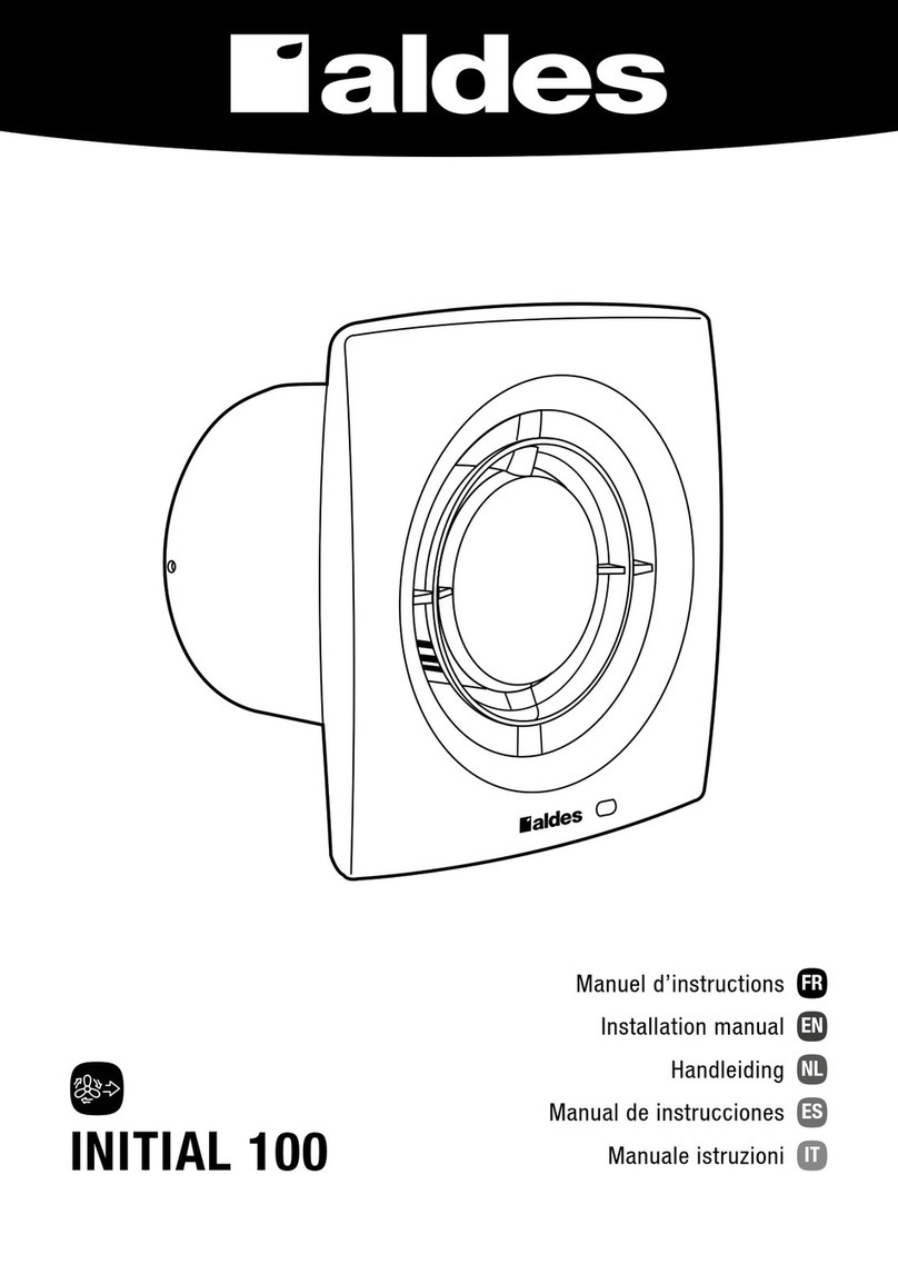 aldes INITIAL 100 User manual aldes INITIAL 100 User manual
