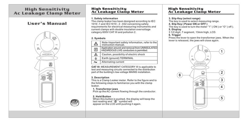 Mastech MS2006B User manual