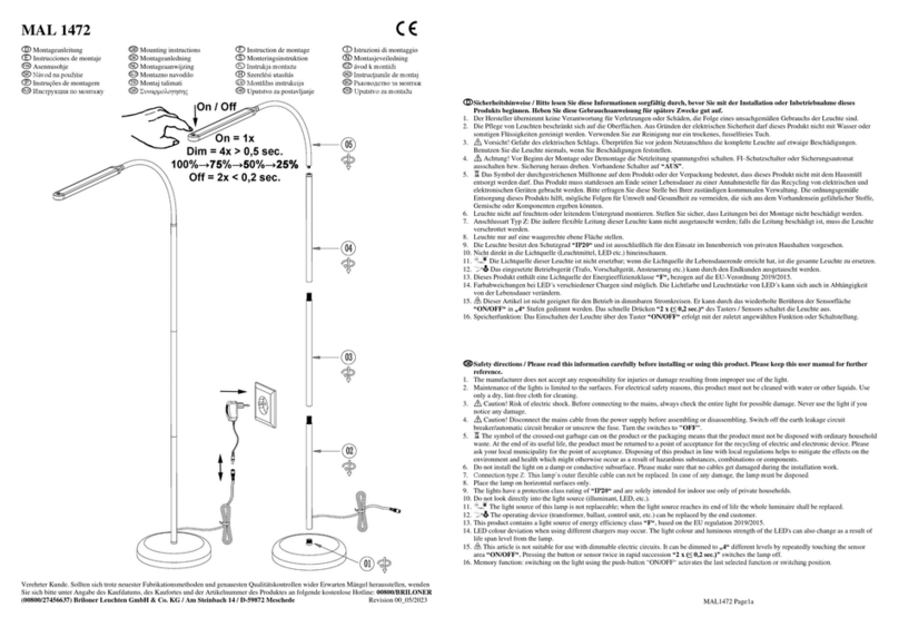 Briloner MAL 1472 manual